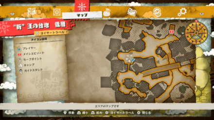 チョッパーのキューブの場所マップ