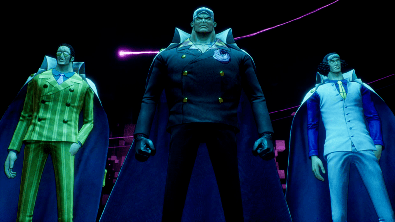 赤犬＆黄猿＆青キジ