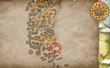 新王の台地1段目のキャンプ