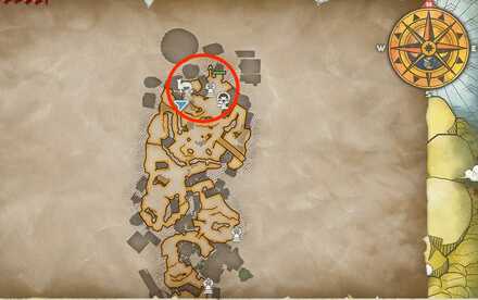 新王の台地2段目入り口