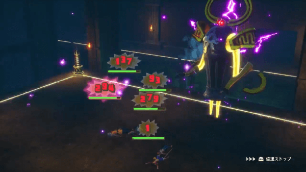 ルフィは雷が効かない