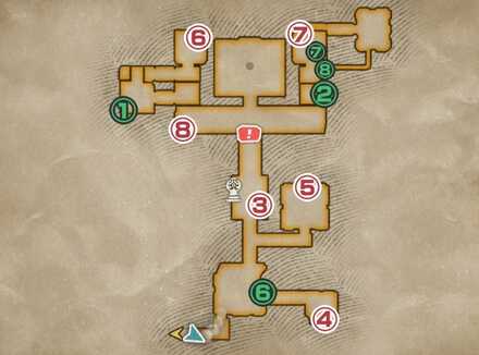 雷鳴の遺構・B2F画像