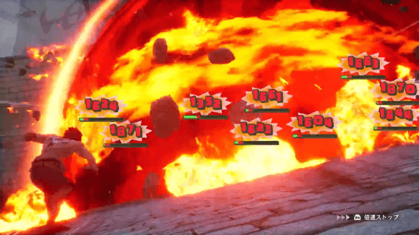 直前の海兵戦で回復