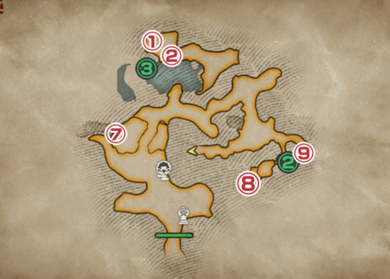 砂漠の洞窟・上層画像