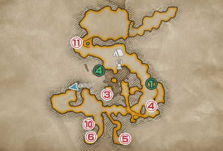 砂漠の洞窟・下層画像