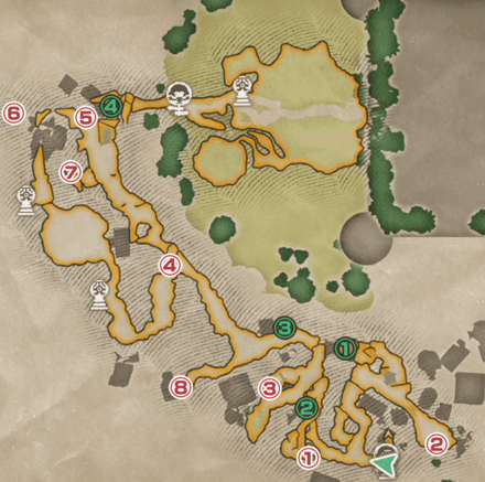 新王の大地3段目・フラワーヒルふもと画像