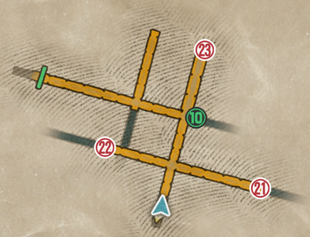 新王の台地2段目・地下水路画像