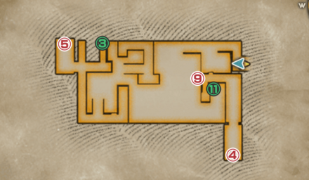 砂塵の遺構・鏡の部屋（反転）画像