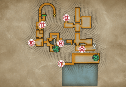 地下水路・B2F画像