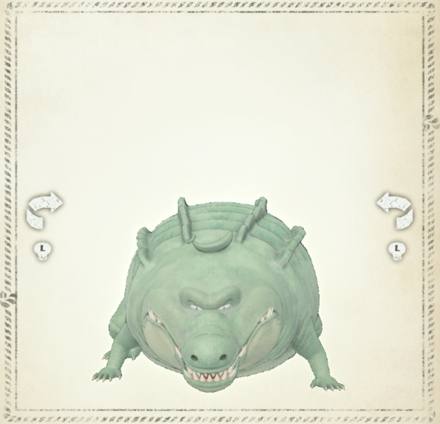 半熟バナナワニ