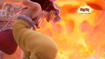 ウソップとルフィは遠距離から攻撃