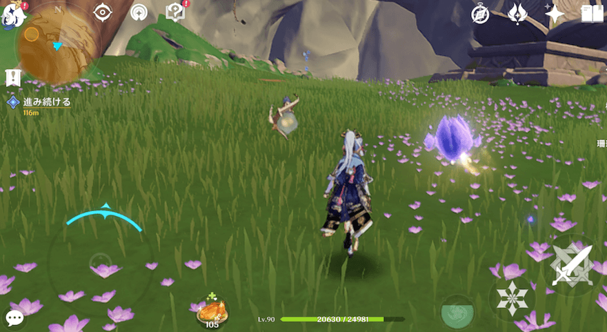 再び蕾を追いかける