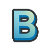 B