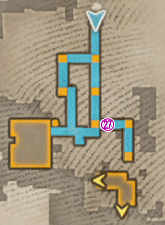 天仰の塔フロア③考古学