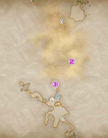 ナノハナ近郊砂漠