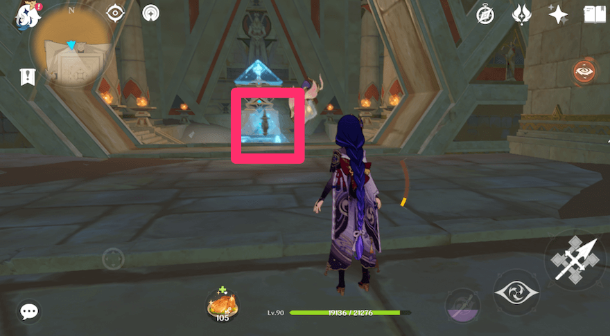 活性デバイス「キングデシェレトの柱」