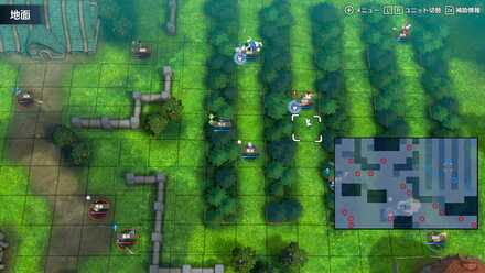 戦闘ミニマップ