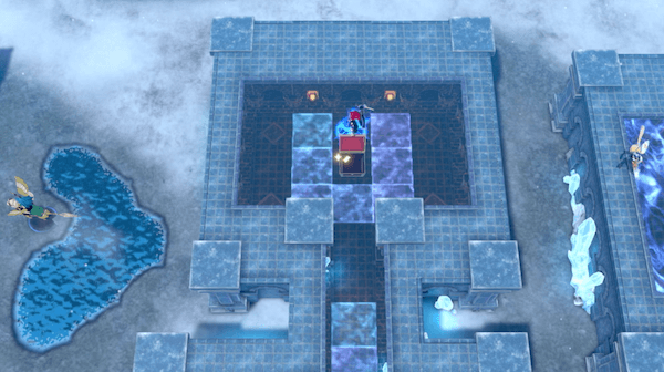 中央の部屋の魔法陣