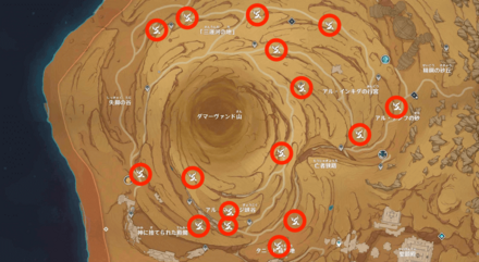 ジンニーの祠の場所