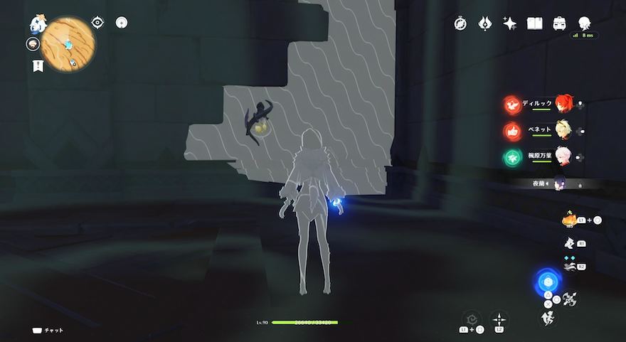 ジンニーの祠の隠し扉