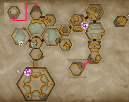 彷徨える一族氷塊の遺構