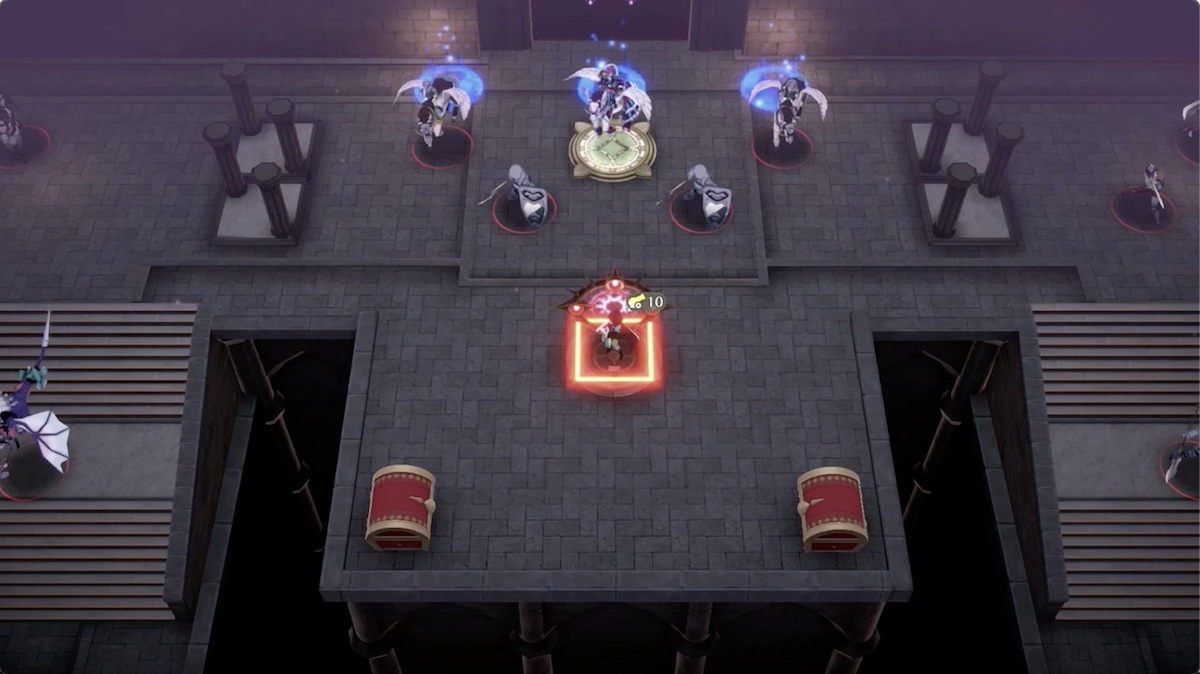 魔砲台が面倒なのでエンゲージを利用し早めに倒す