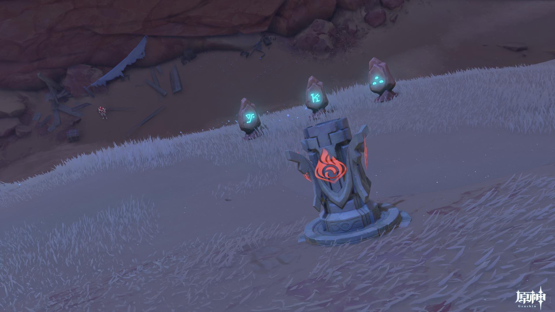 風化した碑石19