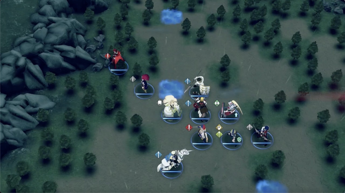 敵を少しずつ処理しながら進む