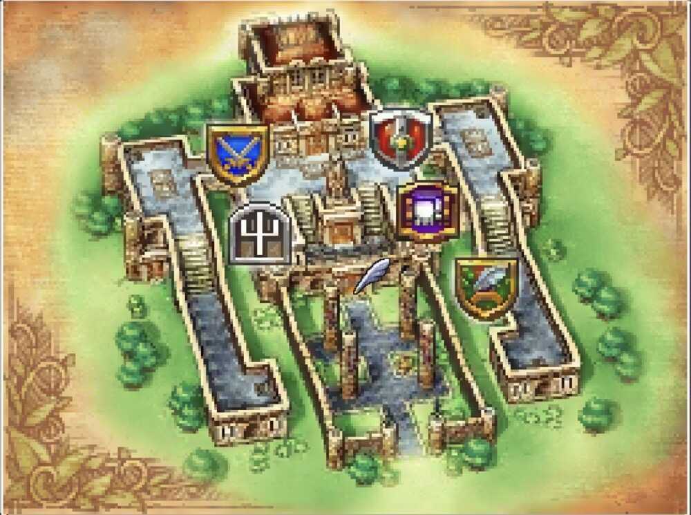 アークボルト城マップ
