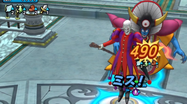 ドルマゲスのみかわしで誘導する