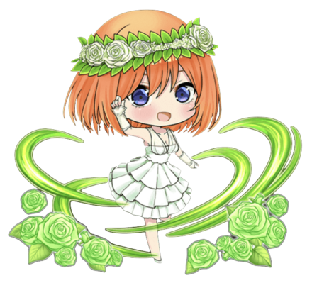 中野 四葉の覚醒前イラスト