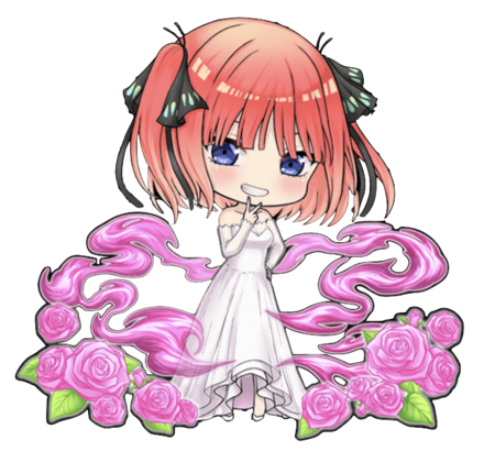 中野 二乃の覚醒前イラスト