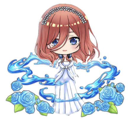 中野 三玖の覚醒前イラスト