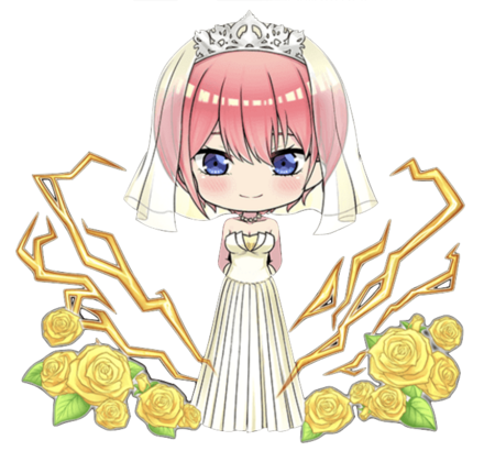 中野 一花の覚醒前イラスト