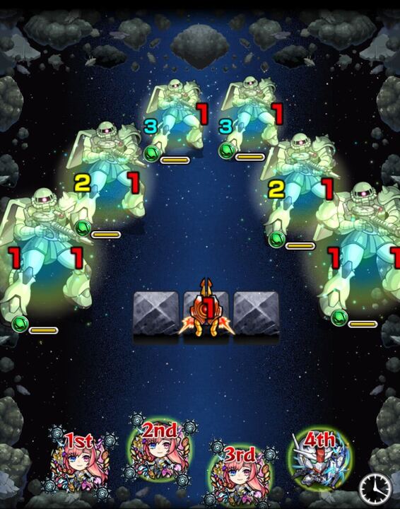 ジオンの脅威ステージ1