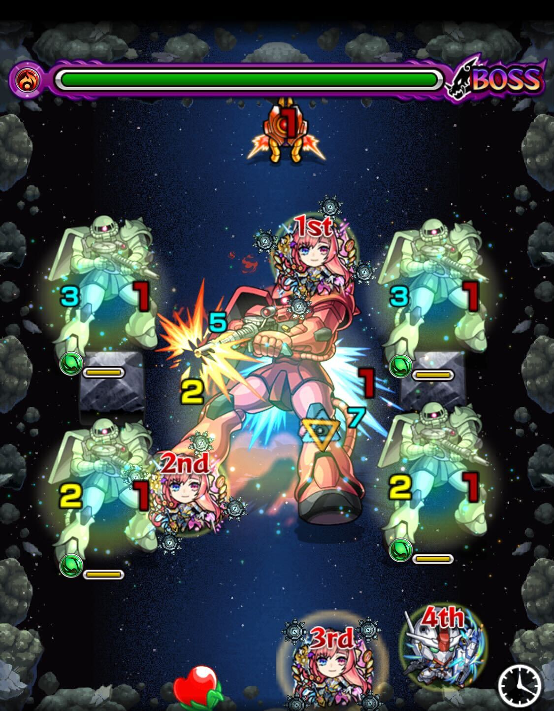 ジオンの脅威ボス1