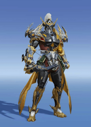 百歩穿楊：黄忠画像