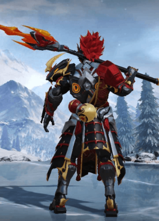 猛将：張飛画像