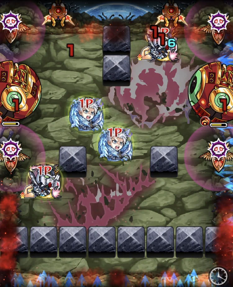 シャア&サザビーステージ3クロスドクロ処理後