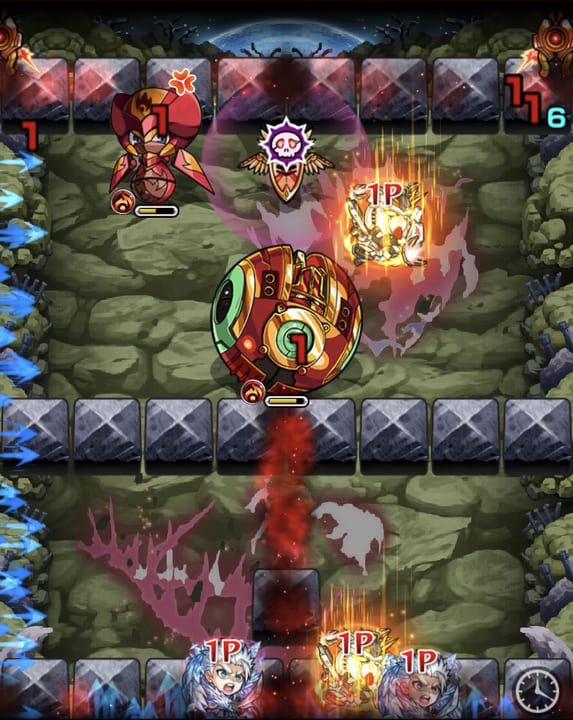 シャア&サザビーステージ1クロスドクロ処理後