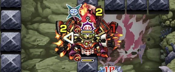 ドナテッロは同時に倒す