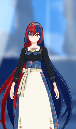 花柄ペアセット衣装(一覧)の見た目