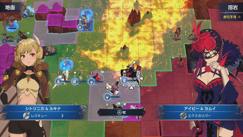 フリーズを受けたら杖で救出