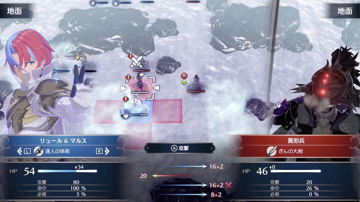 全ルートともに前進し雑魚処理に徹する