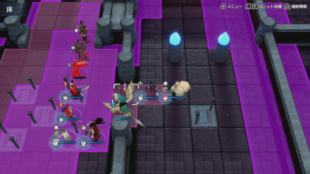 邪竜紋砲を避けながら進軍する