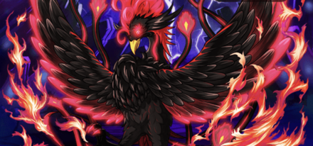 朱雀【淵】が召喚される