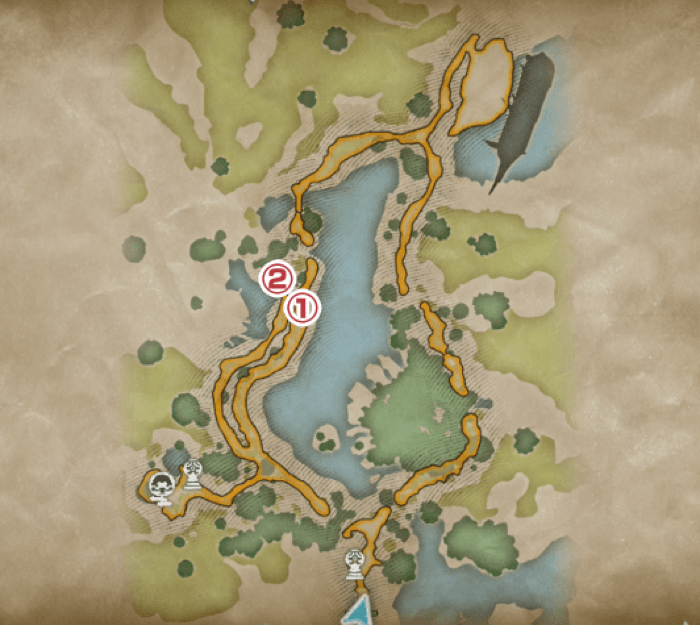 大猿の庭マップ