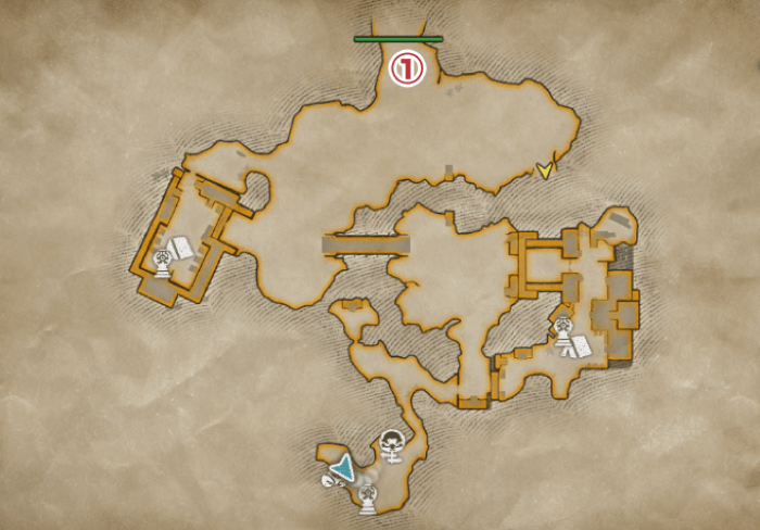 アルバーナ近郊砂漠マップ