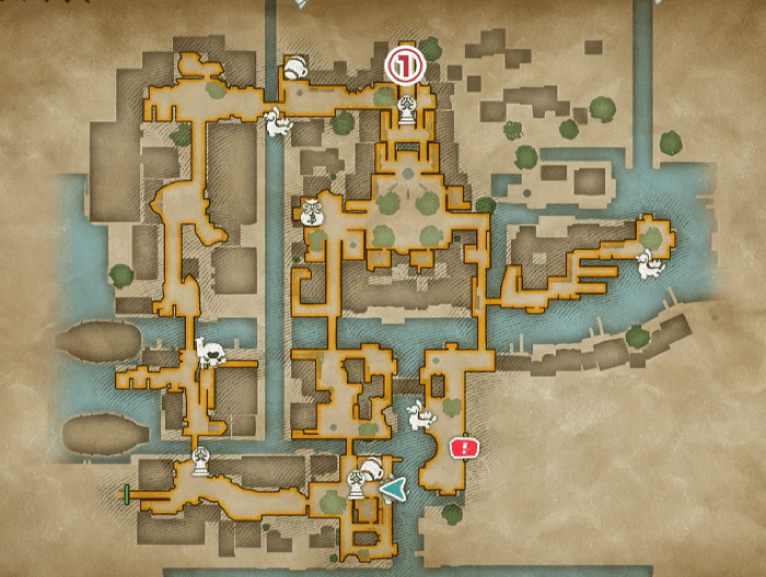 ウォーターセブン市街地マップ