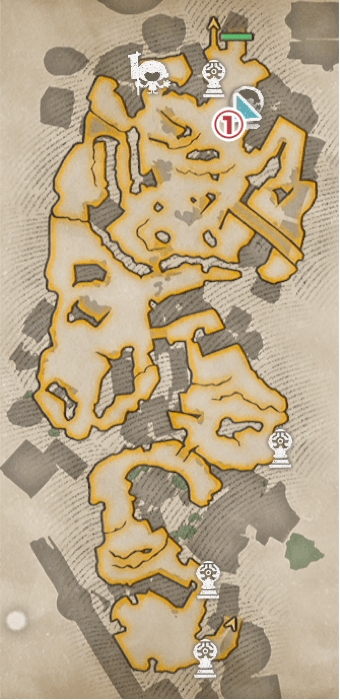 新王の台地低層2段目マップ